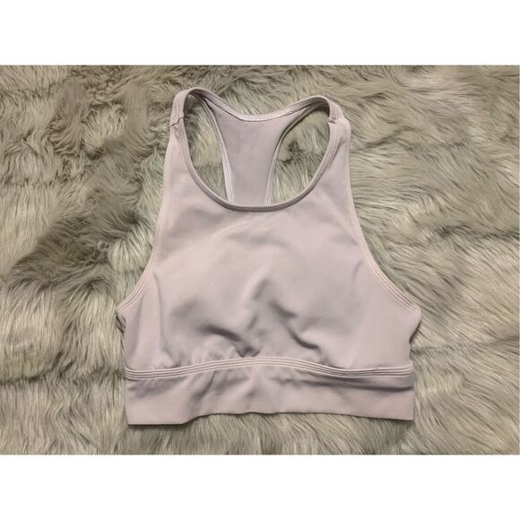 Aerie Chill.Play.Move Longline Sports Bra size Small Light Purple - Picture 1 of 5